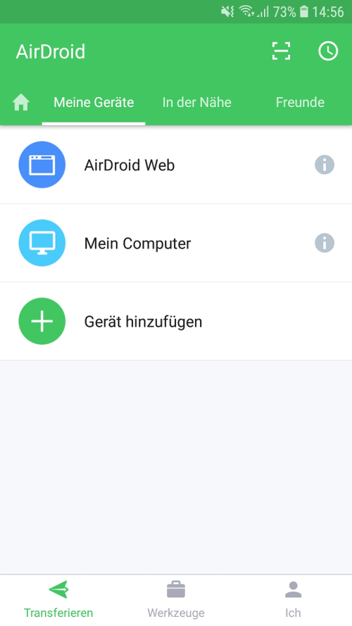 Android mit Linux verbinden