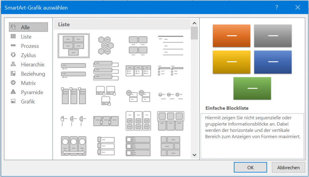 Grafik in PowerPoint erstellen