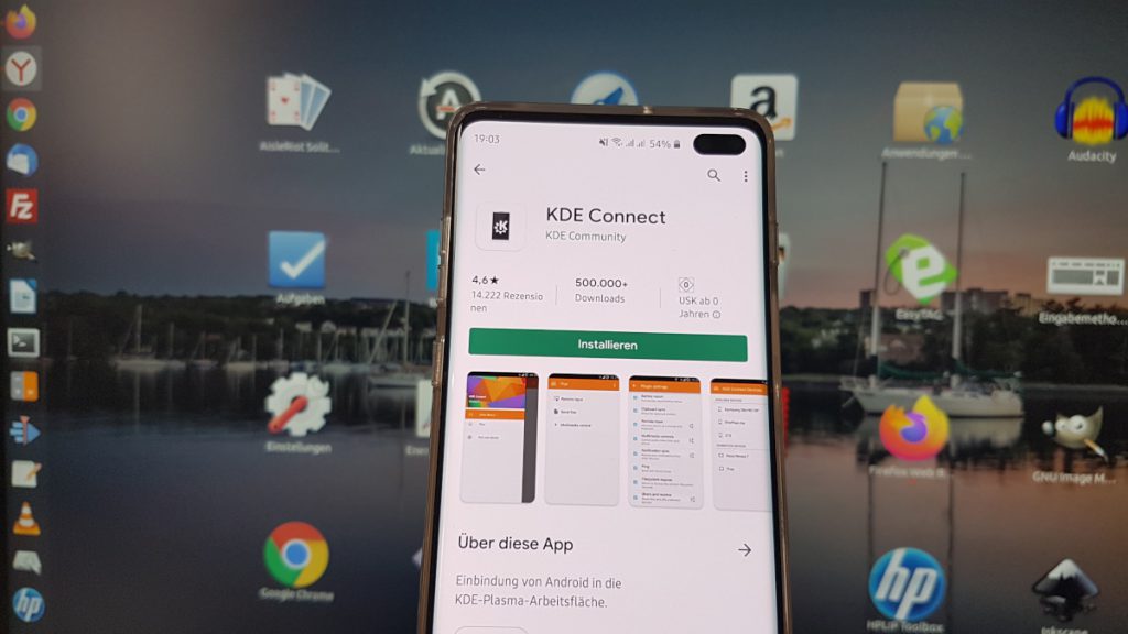 Android mit KDE verbinden